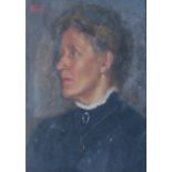 R Crosby Smith (Early 20th century): 'Portrait of Mrs H D Widdowson',