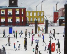 Rachael Taylor (Northern British Contemporary): Industrial Town Scene,