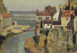 Stanley Royle (British 1888-1961): 'Staithes' Beck, oil on board unsigned,