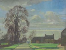 George Herbert Buckingham Holland (1901-1987): Farmhouse Northampton,