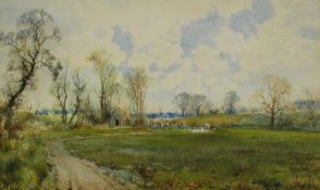 Arthur Willett (British 1857-1918): Hunting Scene,