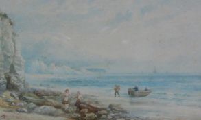 Follower Myles Birket Foster (British 1825-1899): Coastal Views,