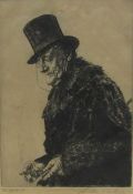Joseph Simpson (British 1879-1939): 'The Mummer',