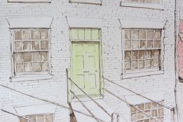 Albert Thomas Pile (British 1882-1981): Miller's Yard Haggersgate Doorways Old Whitby - collection