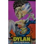 Bob Dylan original 1967 'Don't Look Back' Film Poster,