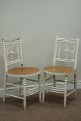 Pair William Morris 'Sussex' style chairs,