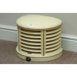 1930s HMV vintage retro electric fan heater,