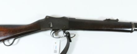 Enfield Martini Henry Mark lV 1886 pattern .450 rifle No.1048, 82.5cm (32.