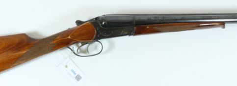 Shotgun certificate required - Baikal side by side 12 bore sporting gun No.X26794, 72.