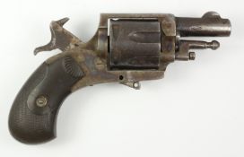 19th/20th century German obsolete calibre 6 shot centre fire revolver,