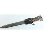 WWI Imperial German 1898/05 pattern "Butcher" bayonet,