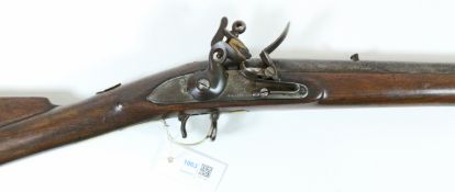 Early 19th century private purchase Brown Bess flintlock musket, 100cm (39.