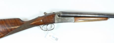 Shotgun certificate required - Spanish Gorosable 12 bore double barrel side by side sporting gun No.