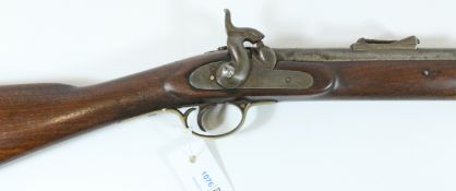 19th century Enfield type percussion musket, 72.