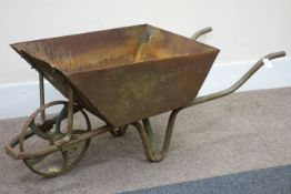 Early 20th century wrought metal wheelbarrow Condition Report <a href='//www.