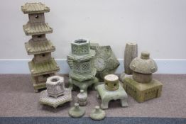 Oriental Chinese granite garden pagoda ornaments Condition Report <a