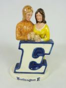 Beswick 'Worthington E' advertising model of a couple H23cm Condition Report