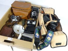 Ensign Selfix 820 Vintage camera, Voigtlander Vintage camera,