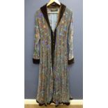 Clothing & Accessories - Vintage designer evening velvet gown by Kaat Tilley,