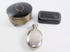 Silver and tortoiseshell box Bimingham 1917,