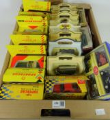 'Days-Gone', 'Sportscar Collection', 'Hamleys' and other Diecast model cars in one box,