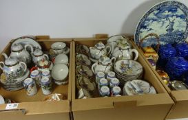 Japanese egg shell China teaware, other oriental items, Delft charger,