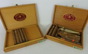 Costa Rico cigars and other cigars in two boxes Condition Report <a href='//www.