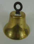 Large early to mid 20th Century brass ship's bell Condition Report <a