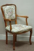 French style tapestry chair