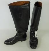 Clothing & Accessories - Pair of leather riding boots Condition Report <a