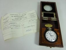 B. Cooke & Son Ltd Military 30 hour deck watch by EMT, no.