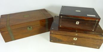 Three Victorian writing boxes (3) Condition Report <a href='//www.davidduggleby.