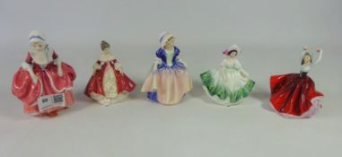 Five Royal Doulton figures (5) Condition Report <a href='//www.davidduggleby.