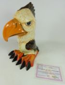 Lorna Bailey Big Bird Series 'Eddie the Eagle' model, limited edition No.