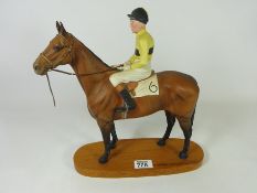 Beswick model of a racehorse Arkle 'Pat Taffe Up' H32.
