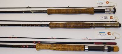 Bruce & Walker 'Multitrout' 10ft 6in three piece carbon #5-7 trout rod Shakespeare 'Sigma' 6ft 6in
