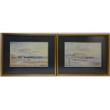 'South Beach and Lighthouse' and 'Beach and Castle Hill Scarborough',