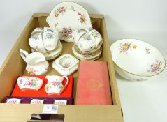 Royal Crown Derby 'Posies' pattern teaware,