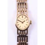 Rotary gold bracelet wristwatch hallmarked 9ct approx 17gm Condition Report <a