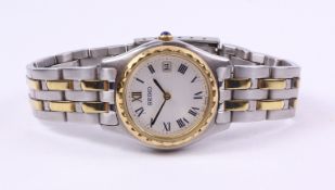 Ladies Seiko water resistant bi-metal wristwatch V789 - 0741 Condition Report