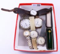 Omega Seamaster Quartz wristwatch, Certina chrome wristwatch, Seiko bi-metal ladies wristwatch,