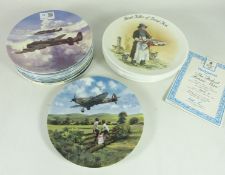 Set of eight Wedgwood 'Street Sellers of London' collectors plates with certificates,