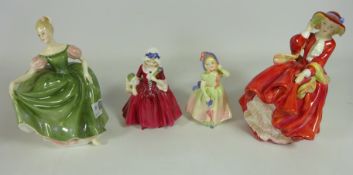Four Royal Doulton figurines (4) Condition Report <a href='//www.davidduggleby.