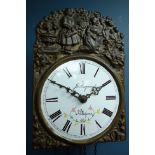 20th century Comtoise clock,