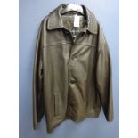 Jaeger men's leather jacket, size M Condition Report <a href='//www.
