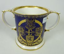 Large Spode limited edition 1973 European Union loving cup, no.