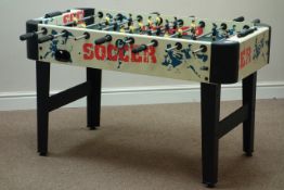 Sportcraft table football table, 61cm x 122cm,