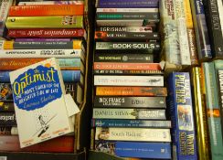 Quantity of books including; Travel, Sport, Novels, Autobiographies,