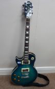 Epihone 'Gibson Les Paul' electric guitar with hard carry case Condition Report