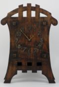 Arts & Crafts mantle clock by Sessions,